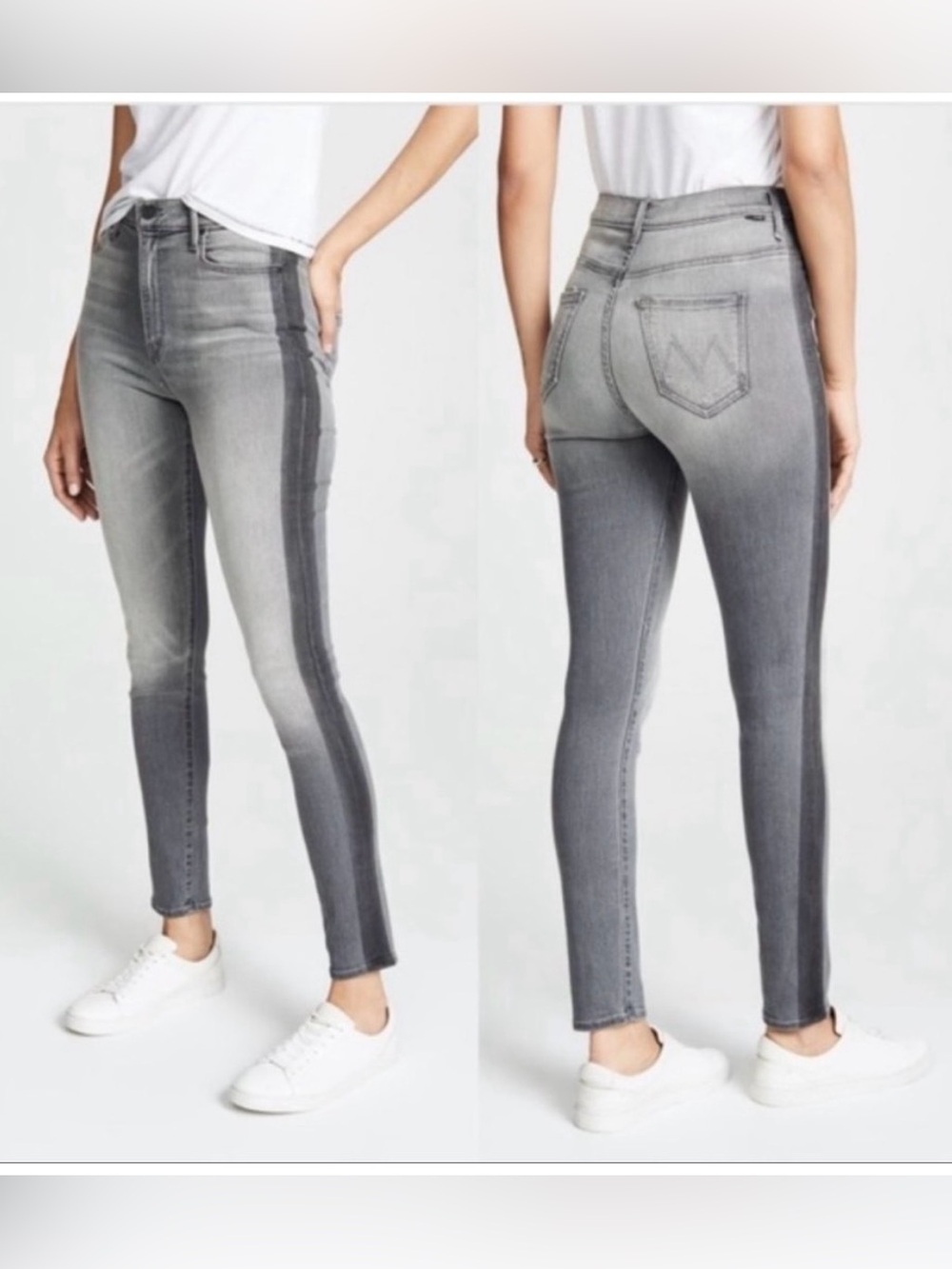 Mother The Swooner Jeans in Supermoon Stripe Size 31